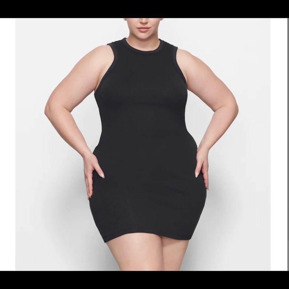 BRAND NEW NEVER WORN SKIMS COTTON RIB TANK DRESS